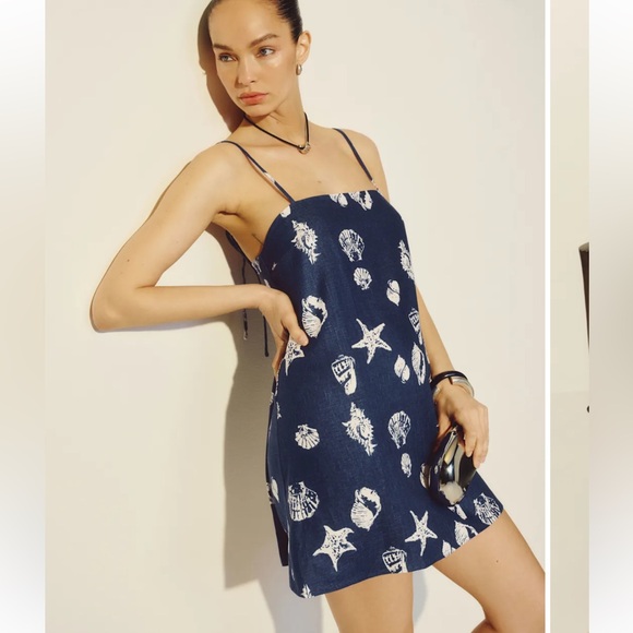 Reformation Linen Dress NWT - Picture 1 of 3